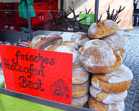 Farmer's Market Bread Rhine Valley photo